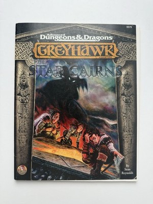 TSR A D & D Greyhawk The Star Cairns Fantasy RPG 1998