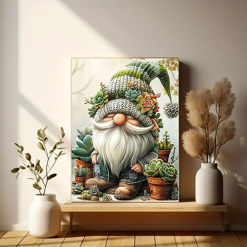 Paint by Numbers Kit for Adults Beginner, Gnomes Adult Paint by Number Kits o... - Picture 3 of 12