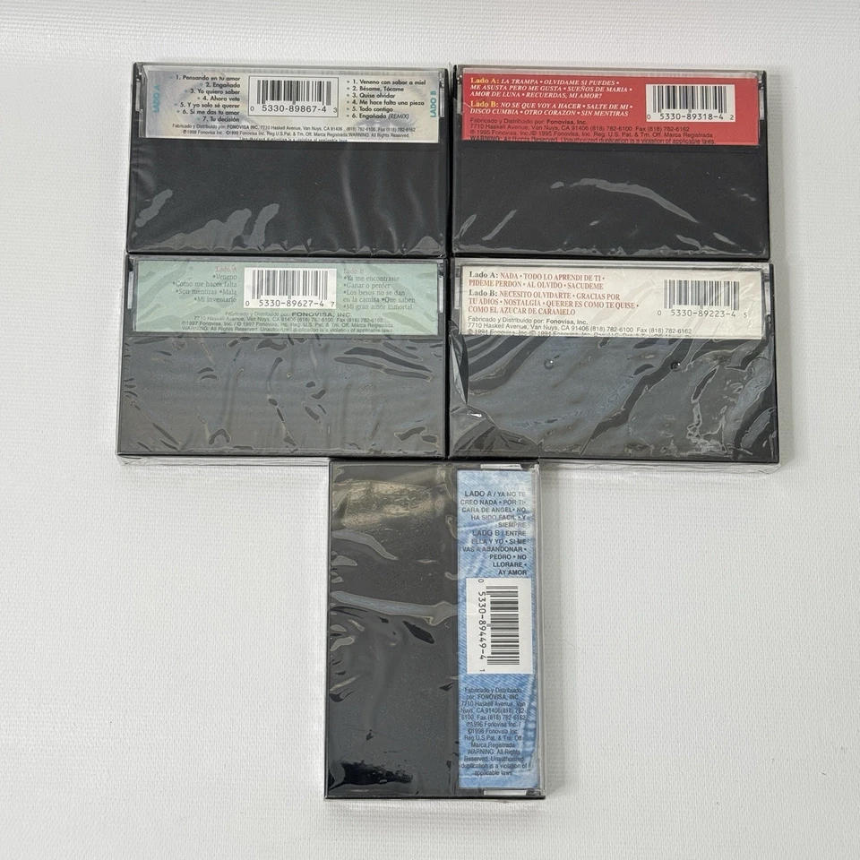 Ana Barbara Cassette Lot La Trampa Ay Amor TU Decision Los Besos Se Dan New - Image 2 of 4