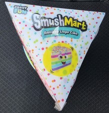 VIRAL Squishy Rainbow Layer Cake JUMBO SQUISHY 5 Smush Mart RMS USA Crazy Fun