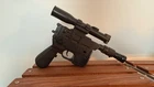 Star Wars HAN SOLO Blaster toy - working Kenner 1978, missing labels + one knob