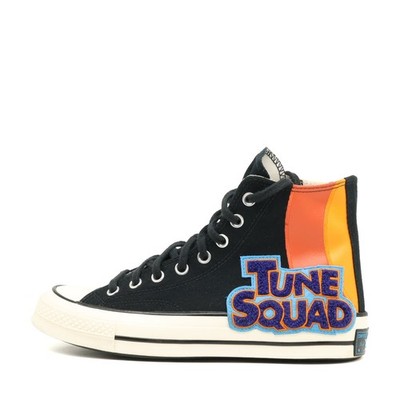 Converse Damen Tune Squad Space Jam Sneaker Schwarz/Orange/Gelb All Star EU 40