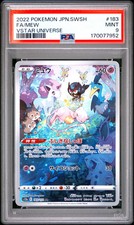 PSA 9 Mint Mew 183/172 Full Art Rare S12a VSTAR Universe Japanese Pokemon Card