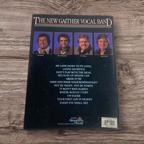 New Gaither Vocal Band SONGBOOK Vocal Solo Piano Accompaniment Sheet Music 1981 - Picture 2 of 7