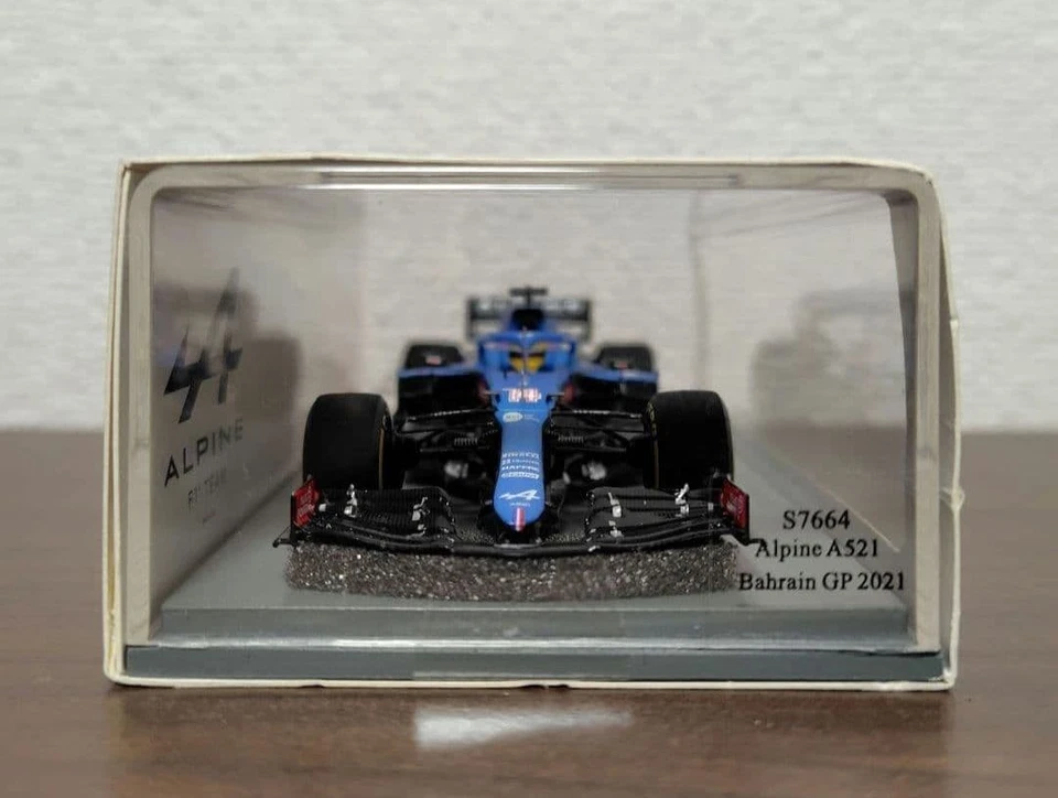 Modellino auto Spark 1/43 Alpine F1 A521 Fernando Alonso 2021 - Immagine 2 di 3