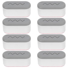 8 Pcs Adhesive Bidets Bumpers Toilet Seat Replacement Stabilizers
