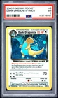 2000 POKEMON ROCKET #5 DARK DRAGONITE-HOLO PSA 7