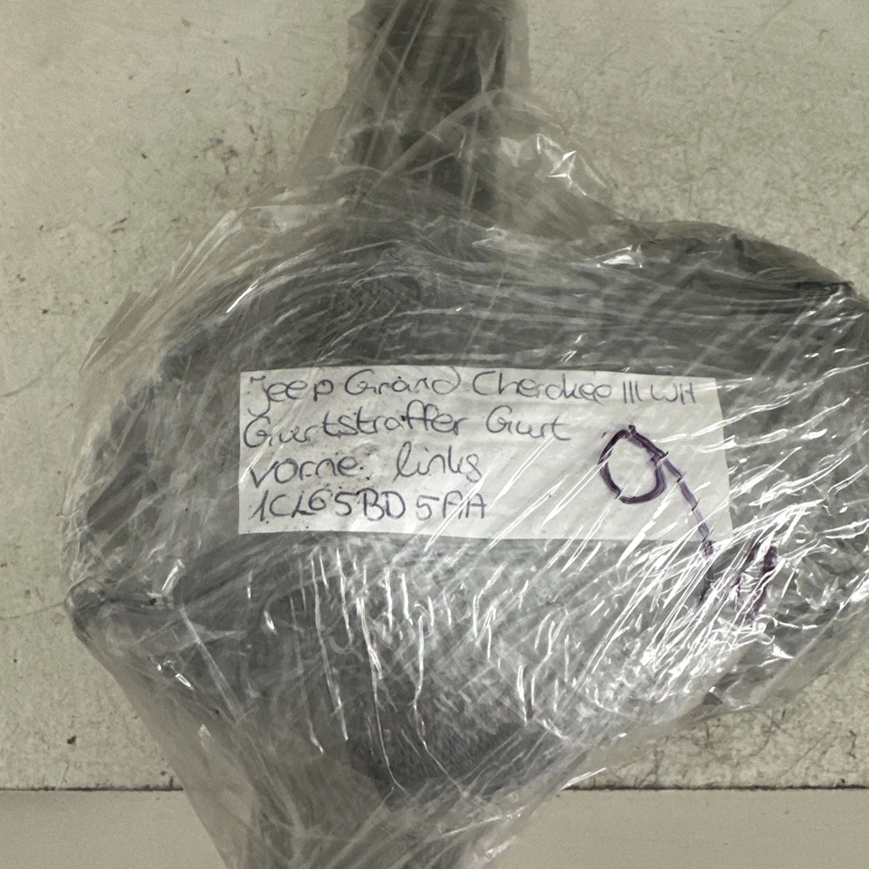 Cinturón delantero izquierdo jeep grand cherokee 3 wh wk p1cl65bd5aa 01-2006 p1cl65bd Foto 3 de 4