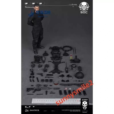 DAMTOYS SF001 1/6 Ghost Ryder Watson Glint Team Leader Action Figure  in stock