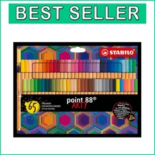 All-in-One STABILO Fineliner Point 88 ARTY - 65 Color Set for Artists & Students