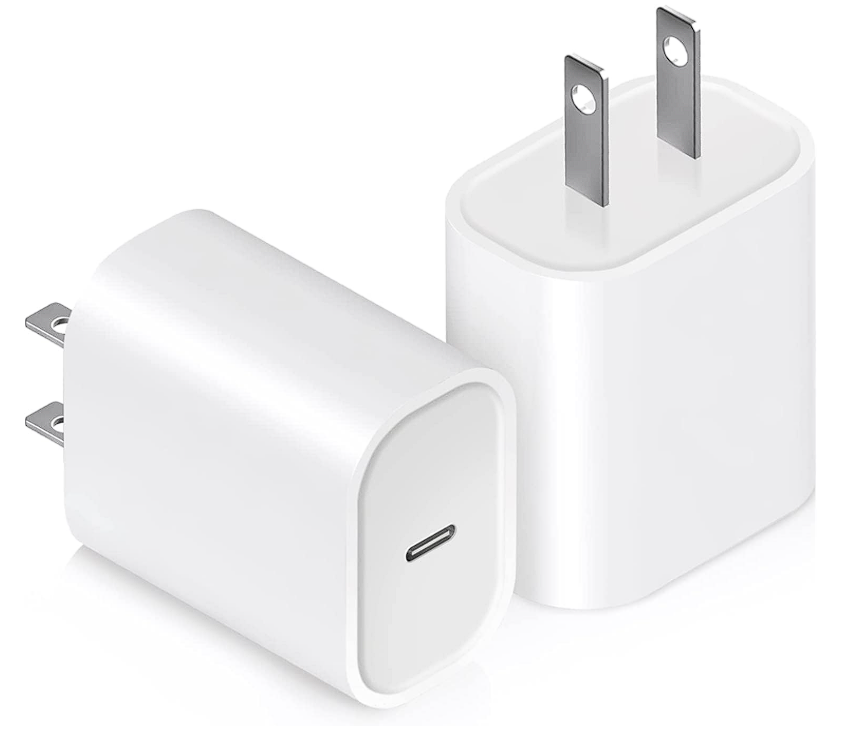 iPhone (2pack) USB C Charger Block 20W,Ocupwei PD 3.0 Fast Charging Wall Charger