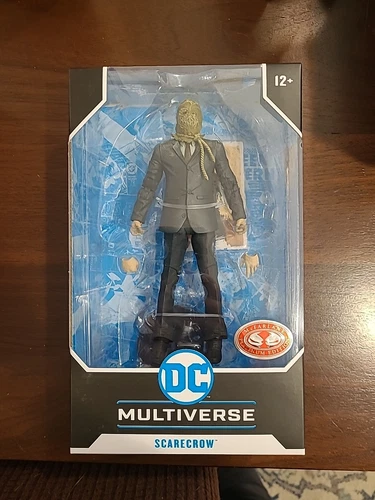 McFarlane DC Multiverse Batman Begins SCARECROW Red Platinum IN HAND - New