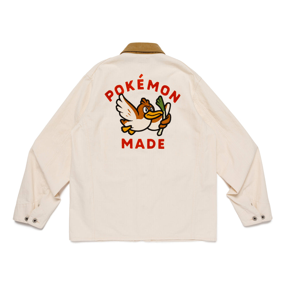 ジャケット・アウター Pokemon Made Coverall Jacket Kamonegi XL HUMAN MADE x Pokemon Made Coverall Jacket Kamonegi XX30JK003 | eBay