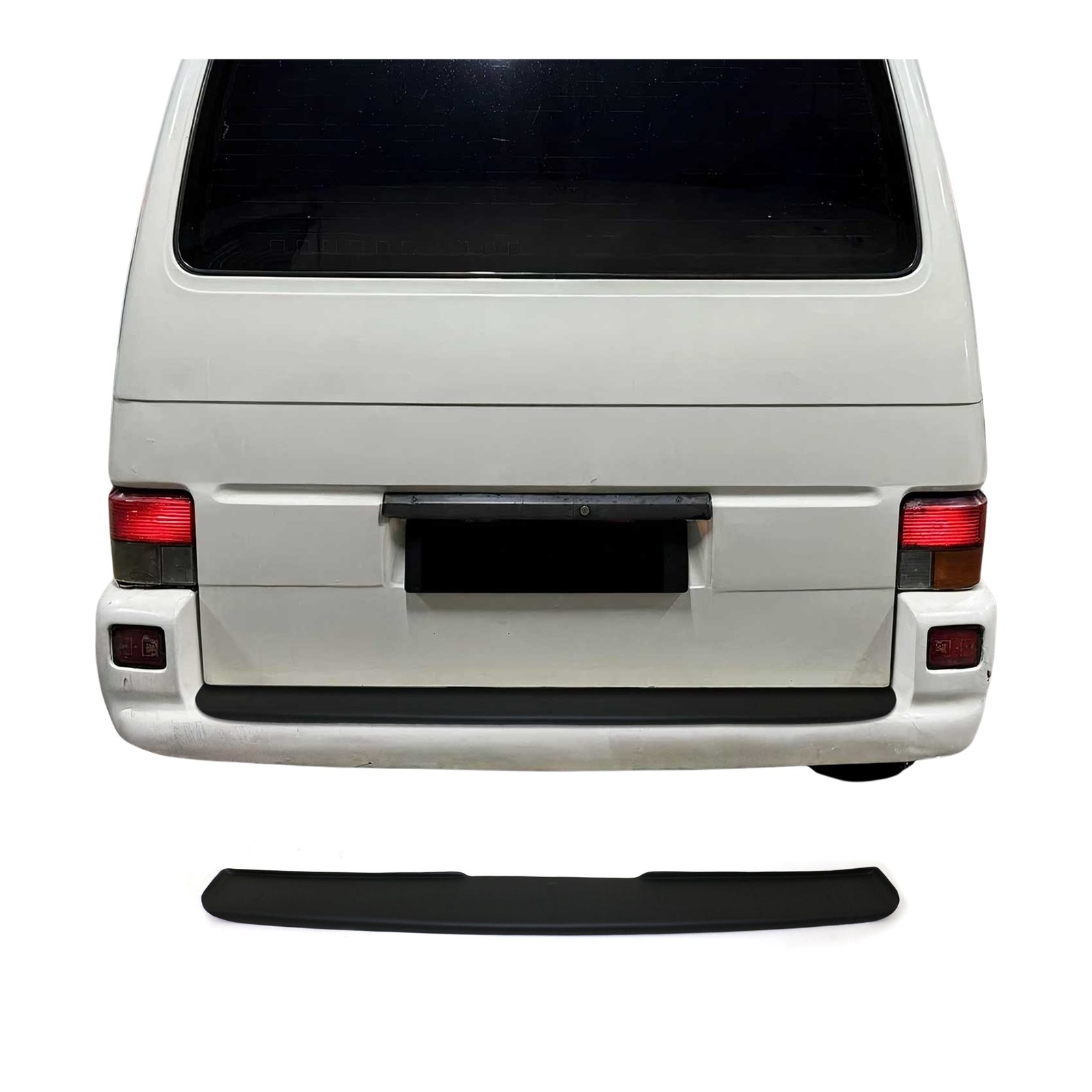 Protection de pare-chocs arrière pour VW T4 Transporter 1990-2003 en acryl noir mat