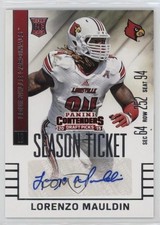 2015 Panini Contenders Draft Picks Auto Lorenzo Mauldin #214 Auto 10j2