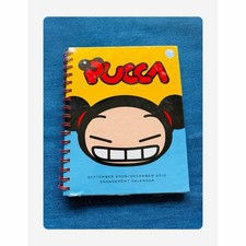 Calendario de compromiso vintage PUCCA raro septiembre 2009 - diciembre 2010
