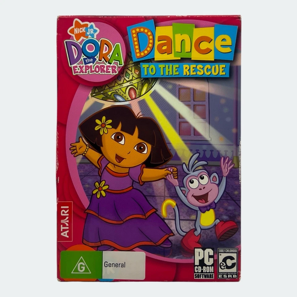 Dora the Explorer - Dance to the Rescue for Windows PC (CD-ROM, 2005) - New - Image 2 of 4