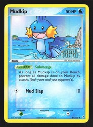 Mudkip 57/100 EX Crystal Guardians Reverse Holo