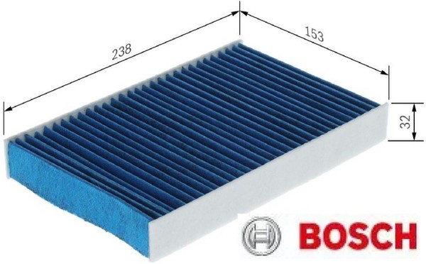 Bosch 0986628650 Filter FüR Innenraumluft Innenraumfilter Filter-image