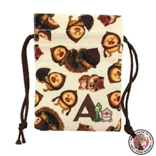 NEW Marimocraft Kobito Zukan Initial Series Bean Drawstring Pouch A Kobito Zukan