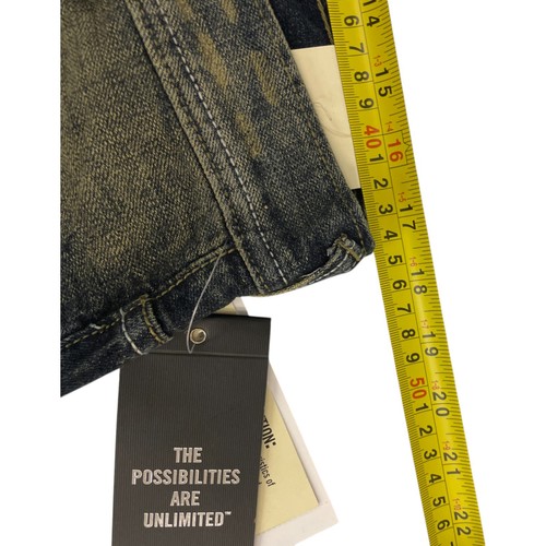 Ecko Unltd Baggy Fit Y2K Jeans Mens Size 34 Blue Denim 5 Pockets Cotton NWT - Picture 9 of 11