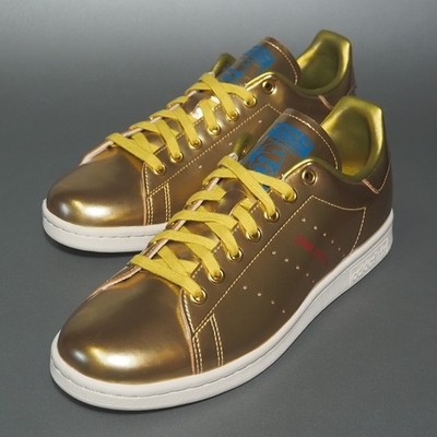 Size 9 - adidas Stan Smith Metallic Pack - Gold for sale online | eBay