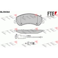 FTE 9010629 Bremsbelagsatz FüR Ford Transit Tourneo FD FB FS FZ FC FM FN FF FA