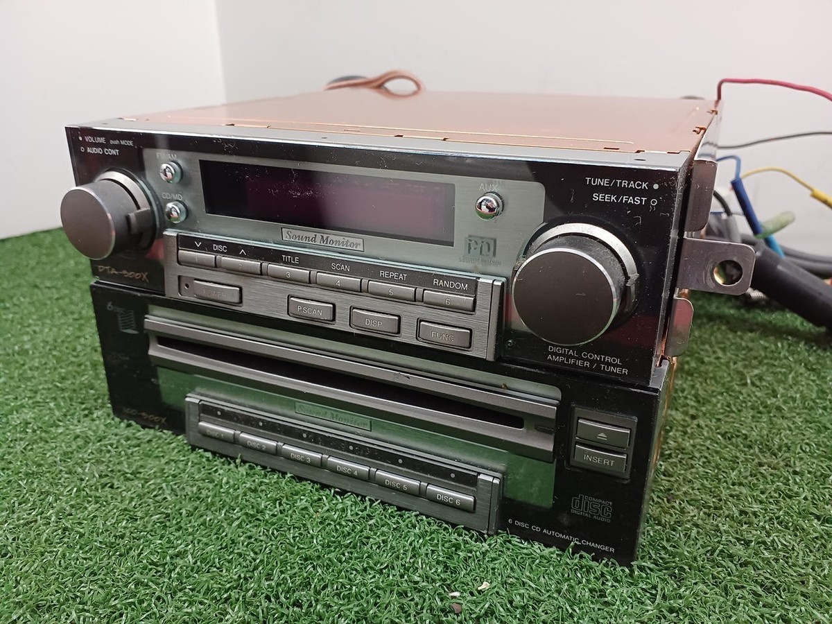 FUJITSU TEN ECLIPSE Sound Monitor DTA-500X ICD-500X 1DIN Car CD