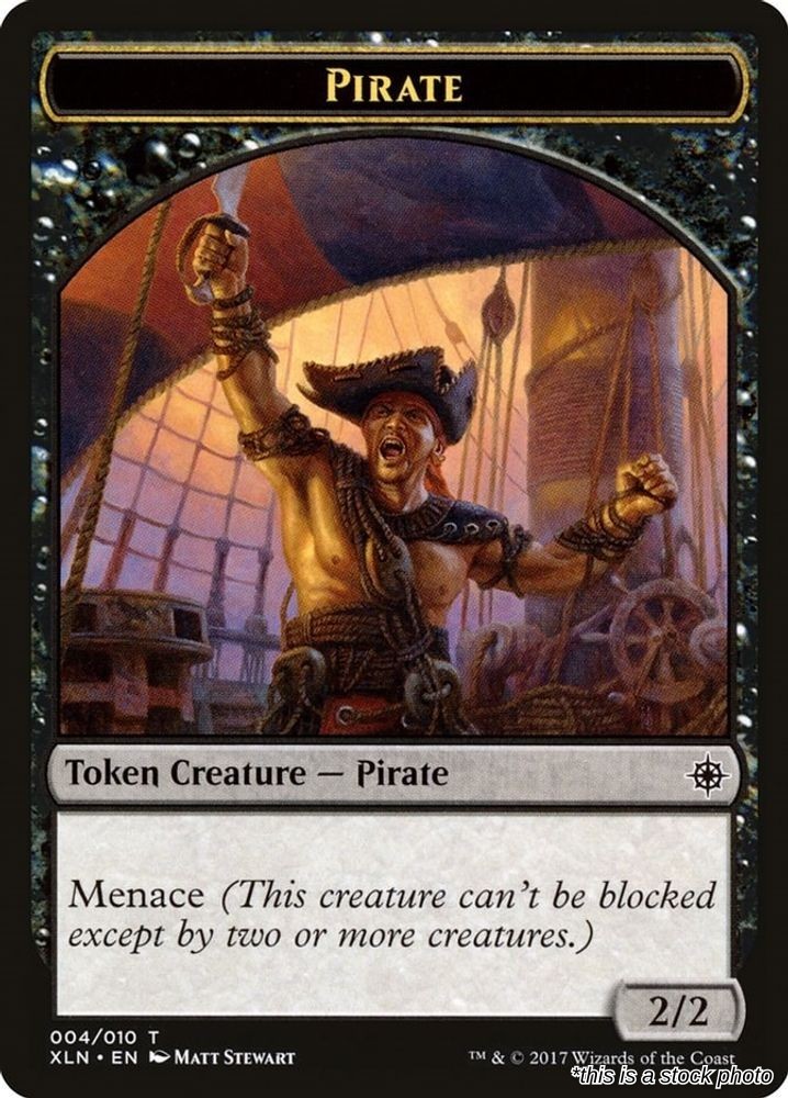 Magic Pirate Token 4 NM Ixalan XLN