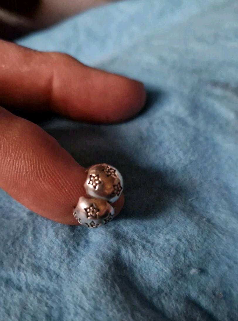 Rare Genuine Pandora Star Clip Charm in S925 ALE Sterling Silver