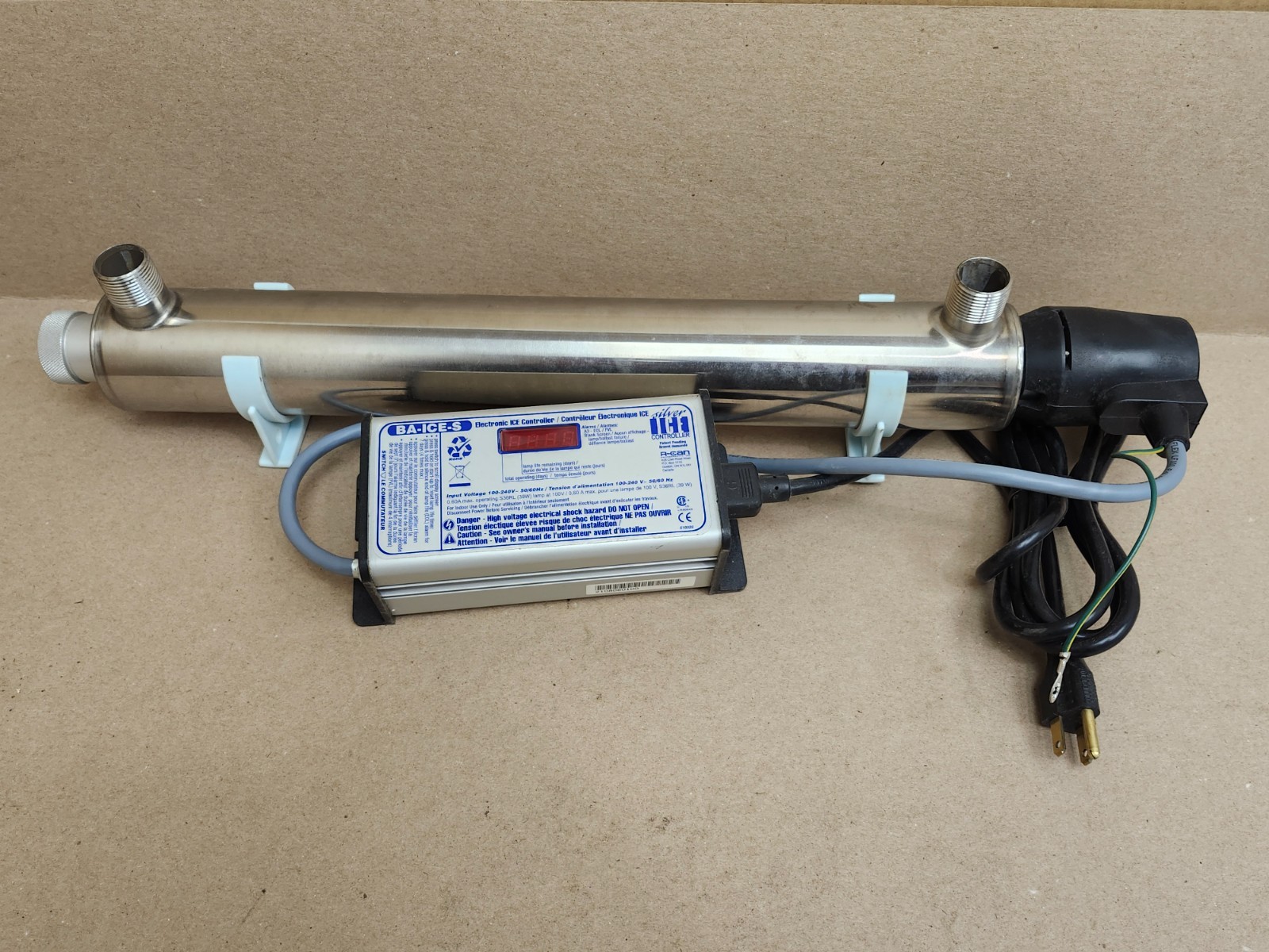 Sterilight UV Water Sterilizer With BA-ICE-S Electronic ICE Controller ...