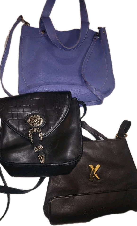 Lote de 6 Bolsos de Cuero Bandolera Cartera Nine West Marco Avane Paloma Picasso Faiez Foto 3 de 4