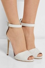 Giuseppe Zanotti White High Heel Sandals