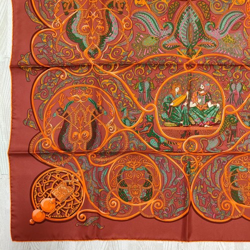 Unused w/box HERMES Carre 90 La Charmante aux Animaux Silk Scarf Annie Faivre - Picture 11 of 23