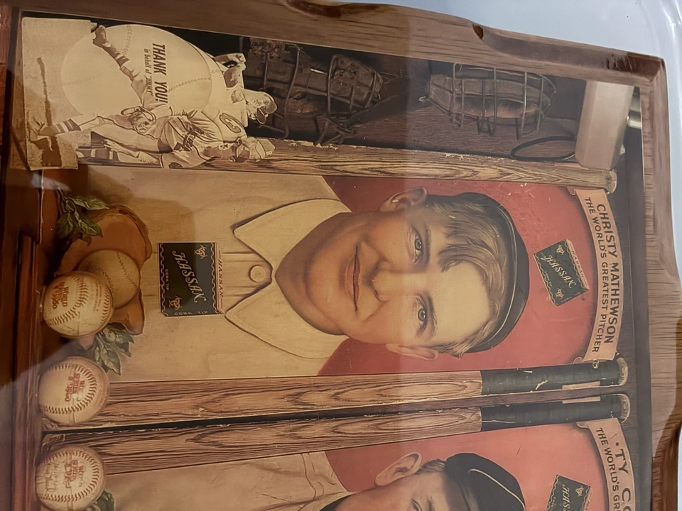 Arte de pared decorativo Christy Mathewson and Ty Cobb Foto 4 de 4
