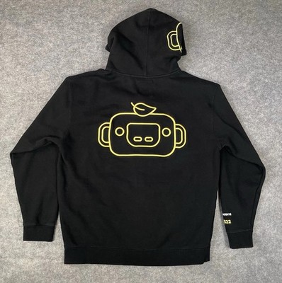 Discord VidCon Merch Hoodie Mens Large Full Zip 2022 Gamer Streamer Influencer