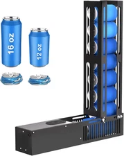 Electric Can Crusher, 12Oz&16Oz Automatic Can Crusher, Can Fill 8 Cans at a Time