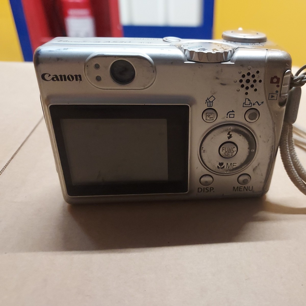 Canon PowerShot A530 5.0MP Digital Camera - Silver for sale