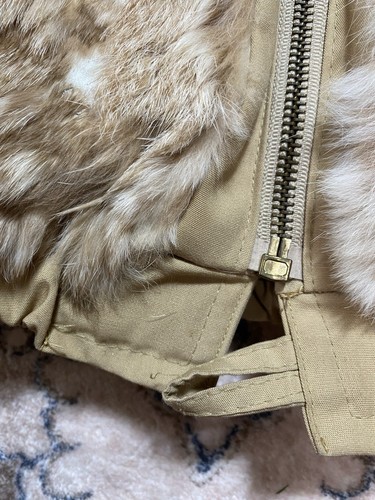 Vintage Women’s Fur Vest 100% Rabbit Fur Women’s Size 10 - Picture 4 of 23