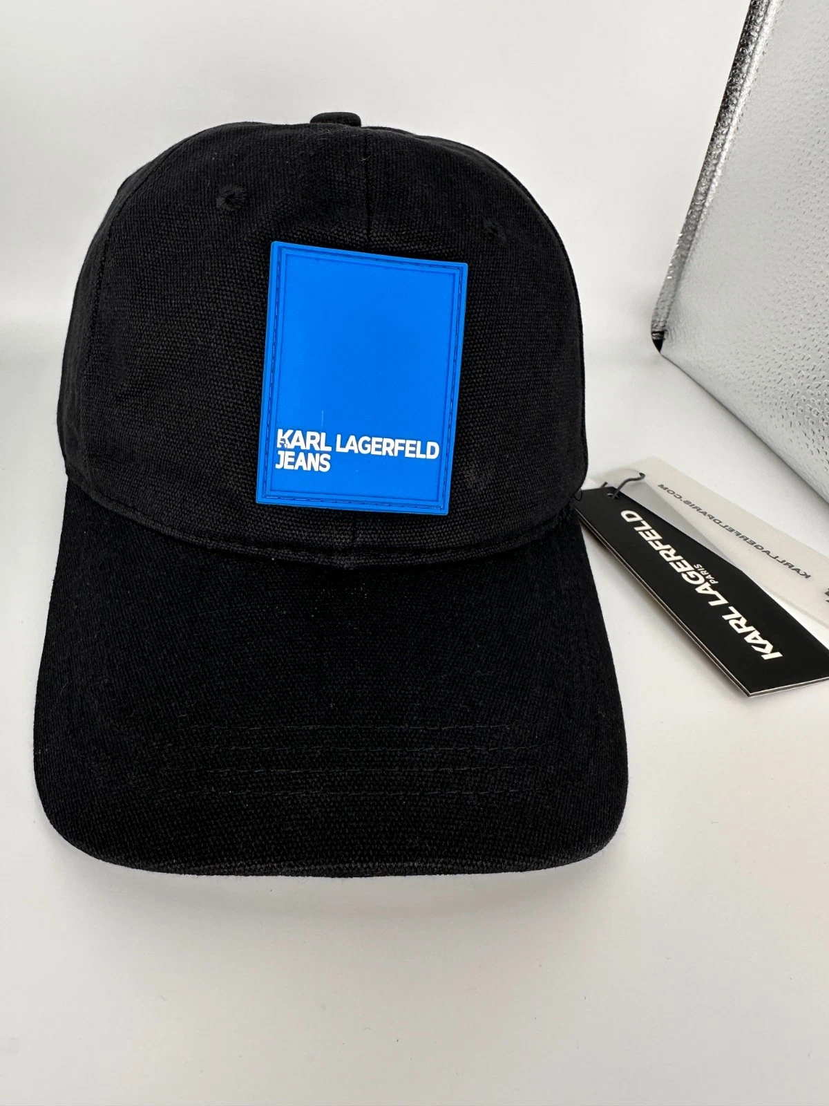 Karl Lagerfeld Unisex Adjustable Baseball Cap One Size, Iconic Logo, Stylish Fit