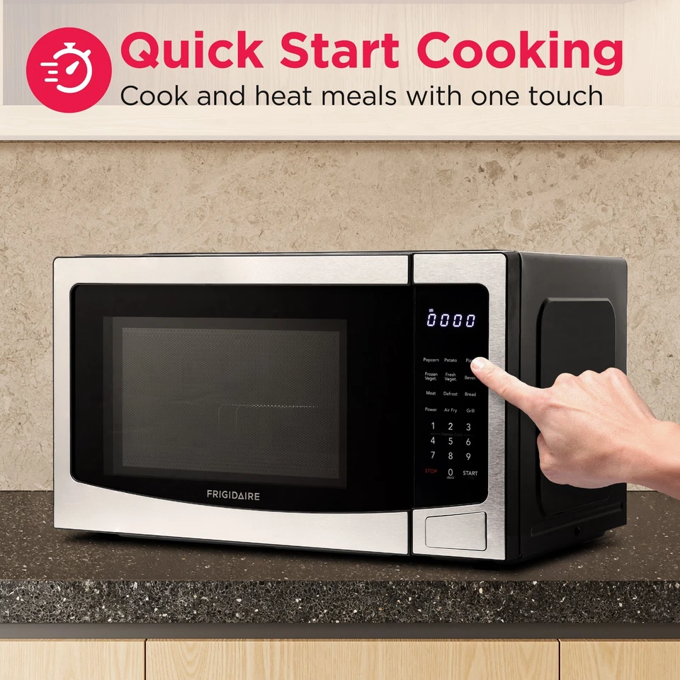 Frigidaire, 3 en 1, 1,1 Cu. Horno microondas/freidora de aire/convección de encimera Ft. Foto 4 de 4