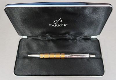Parker 50Th Premier Edition Sterling Silver & Saffron Yellow