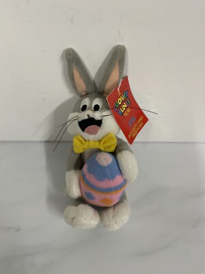 Looney Tunes Year Easter Bugs Bunny Stofftier Sitzsack Plüsch April 13 cm NEU