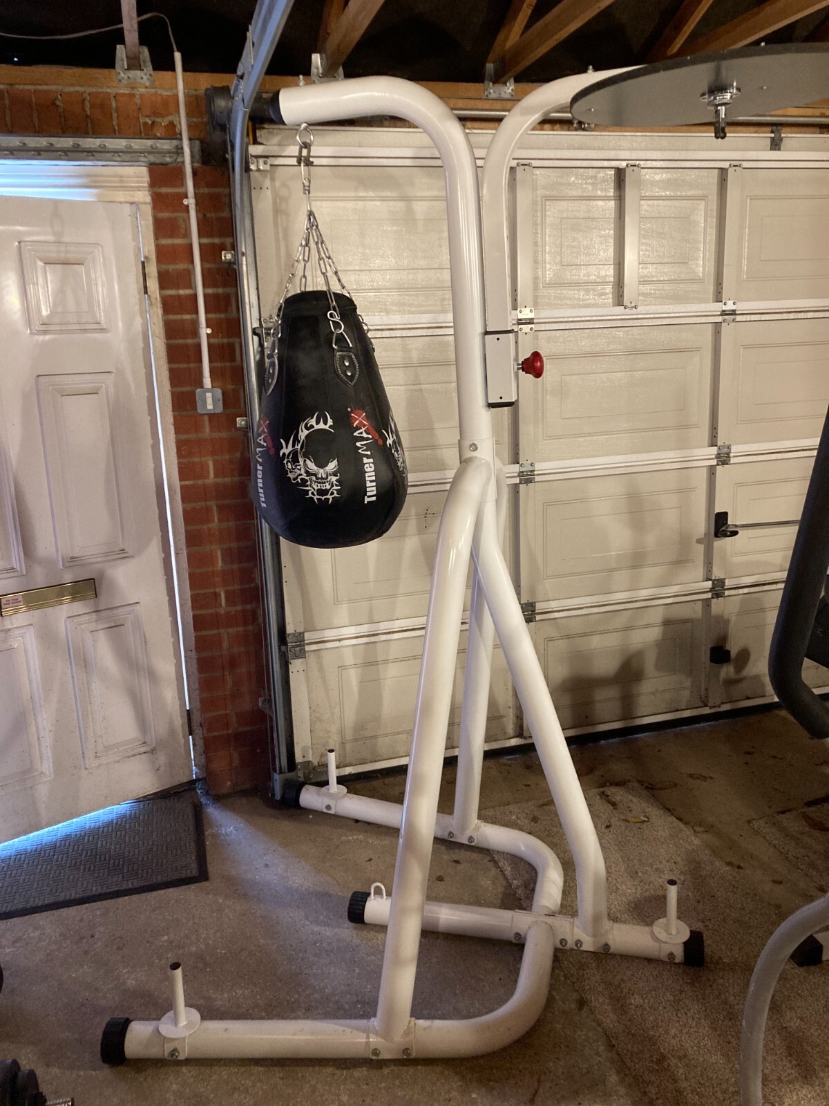 Heavy Duty Punch Bag & Speedball Stand, with Punch Bag & Boxing Gloves
