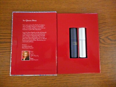 LIPSTICK QUEEN 2pc LIPSTICK SET ICE QUEEN STORY ICE QUEEN & WINE SINNER NIP