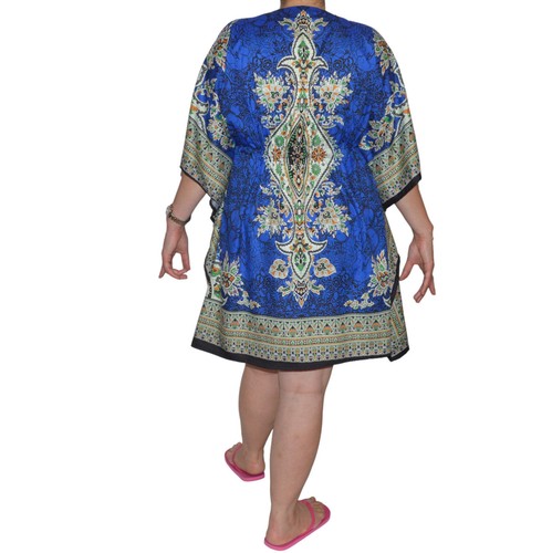 Sommerkleid Strandkleid Damenkleider Freizeitkleid Boho Strandkaftan Urlaub - Bild 15 von 51