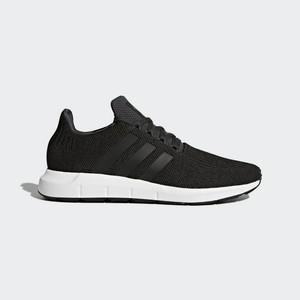 adidas black swift run trainers