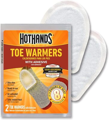 HotHands Toe Warmers - Long Lasting, Odorless, Air Activated - 20 Pair