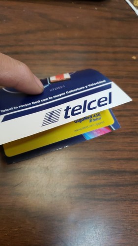Telcel Mexico CRUZ AZUL PRE-ACTIVE SIM Card 5G TECHNOLOGY,LADA 773 - Picture 7 of 8