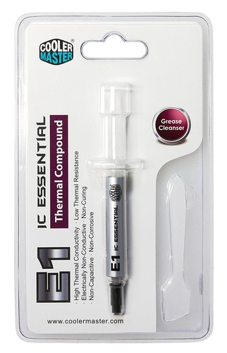 Cooler Master E1 IC Grasso Termico Essenziale (Alta Conducibilità Termica) 1,5ml - Foto 1 di 3